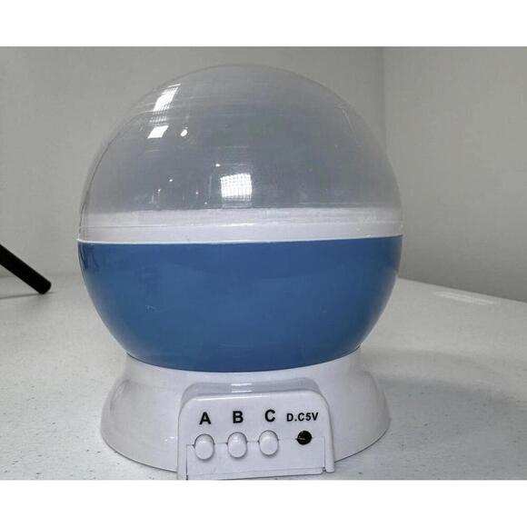 Stylish Blue LED Mood Lamp with USB Charging - Picture 2 of 2